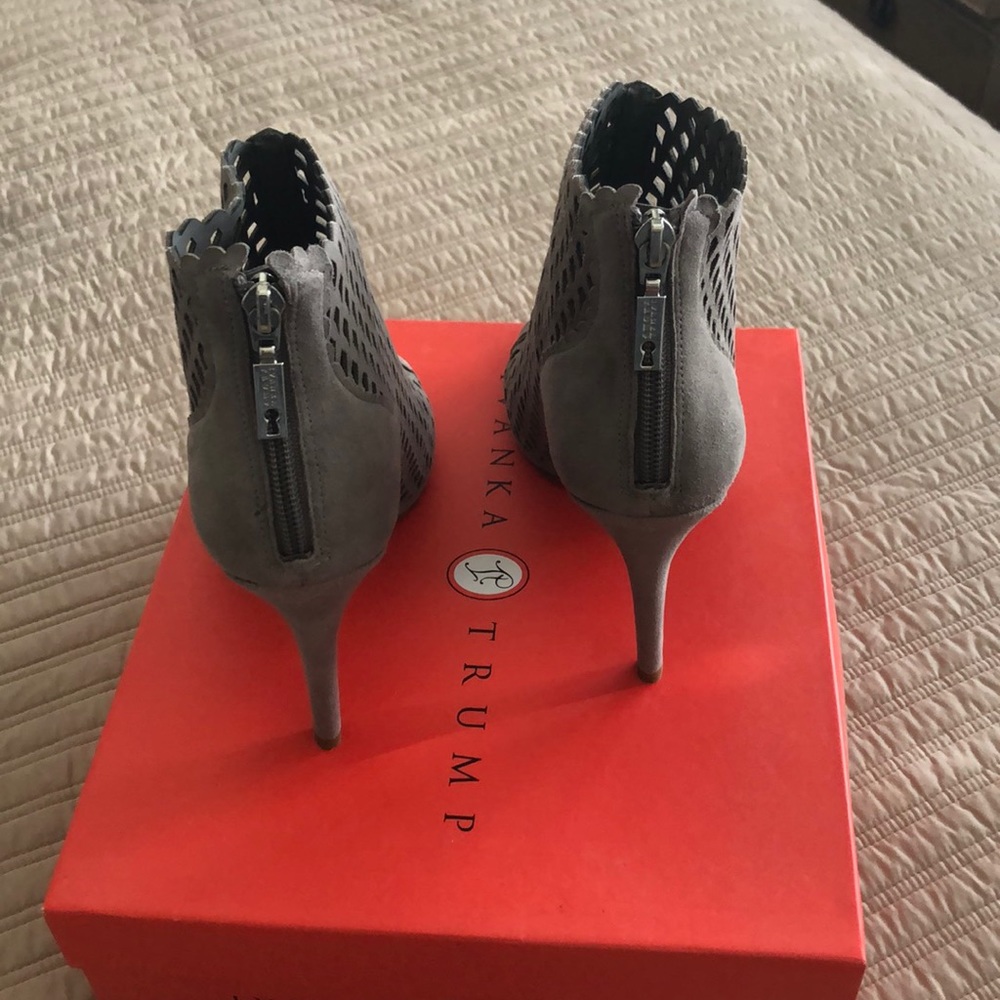 Ivanka Trump Suede Booties - Picture 2 of 4